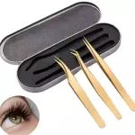 SET DE TRES PINZAS CON ESTUCHE