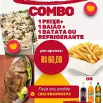 COMBO: PEIXE+BAIÃO+BATATA OU REFRI