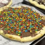 Nutella com M&M