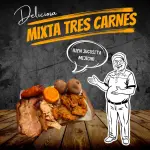 Mixta tres carnes