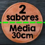 Pizza Média 30cm (MEIO A MEIO)