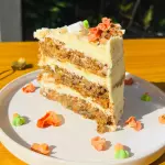 Carrot Cake Media Porción
