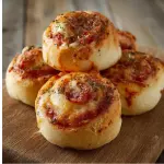 Mini roll de pizza