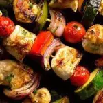 Brochetas de pollo