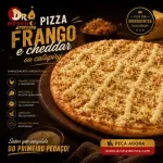 Pizza Frango e cheddar ou catupiry