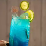 Soda curaçao blue