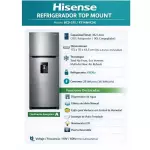 HISENSE 382 LITROS – TOP MOUNT