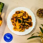 Tallarines + amatriciana