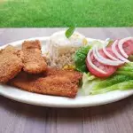 Filete de pescado empanizado