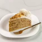 Pistachio Crepe Cake