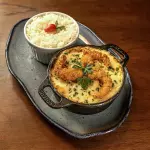 Lasanha de camarão