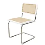 Silla Cesca Breuer Rattan Blanca