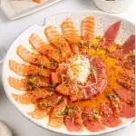Usuzukuri de atum e salmão