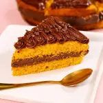 Fatia - Cenoura com brigadeiro