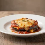Lasanha de beringela e legumes