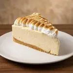 Fatia de Torta Limão com Merengue