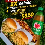 2X SALADA+ FRITAS BACON CHED+ REFRI