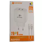 CARREGADOR PEINING IOS PEI-271