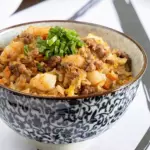 Yakimeshi verduras