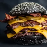 The Black Burger Simple