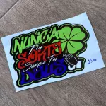 ADESIVO FRASE (NUNCA FOI SORTE ...)