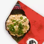 Temaki salmão grill