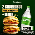 PROMO (2 CHORI + 1 BBDA DE 1.5 LTRS)