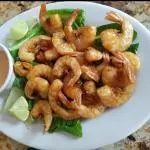 Paquete de camarones fritos para pelar