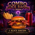 Combo Alice Bacon 1 pessoa