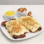 ATROPELADO PROVOLONE COM ALHO FRITO