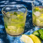 Caipirinha de Limão Com Capim Santo