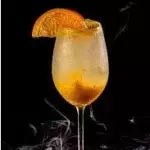 Soda de frutos amarillos