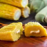 Pamonha Salgada com Muçarela