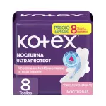 TOALLAS SANITARIAS NOCTURNAS KOTEX