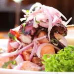 Cebiche Pulpo con Pescado Personal