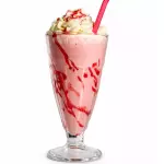 Milkshake de morango