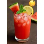 Sandía con limón