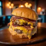 Double smash bacon