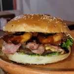 Burguer Tocino BBQ