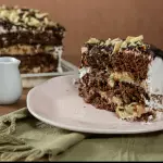 Torta de bombom Ouro branco