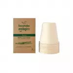 Vasos 100% compostables · Ecologics 13 oz (10 und)