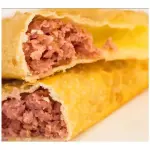 Pastel de calabresa