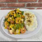 Salada Caesar Camarão