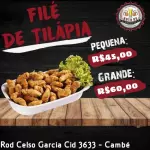 Filé de tilápia