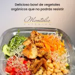 Bowl - Vegetales Org. Pollo/Garbanzo