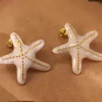 Aros estrella de mar blanca