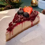 Cheescake de frutas Vermelhas(fatia)