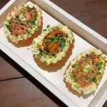 ovo de sushi tres sabores