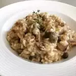 Risoto com parmesão