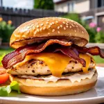 Cheese bacon
